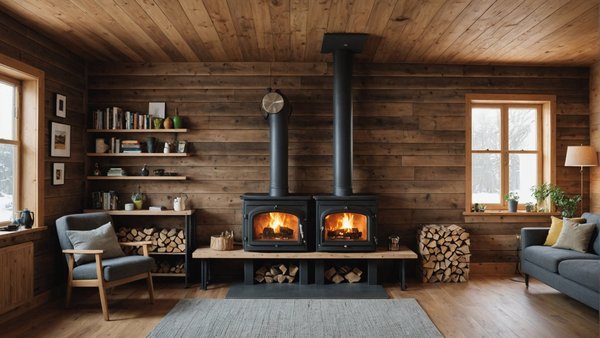 Quel parement mettre derrière poêle à bois : guide complet